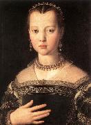 Agnolo Bronzino Portrait of Maria de- Medici painting